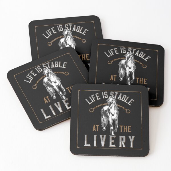 Item preview, Life is Stable at the Livery designed and sold by 1001 Tees by Stylex19.