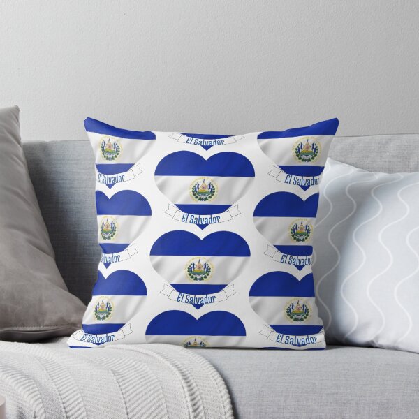 Item preview, Heart with El Salvador flag proudly Salvadoran designed and sold by Maira Guerrero.