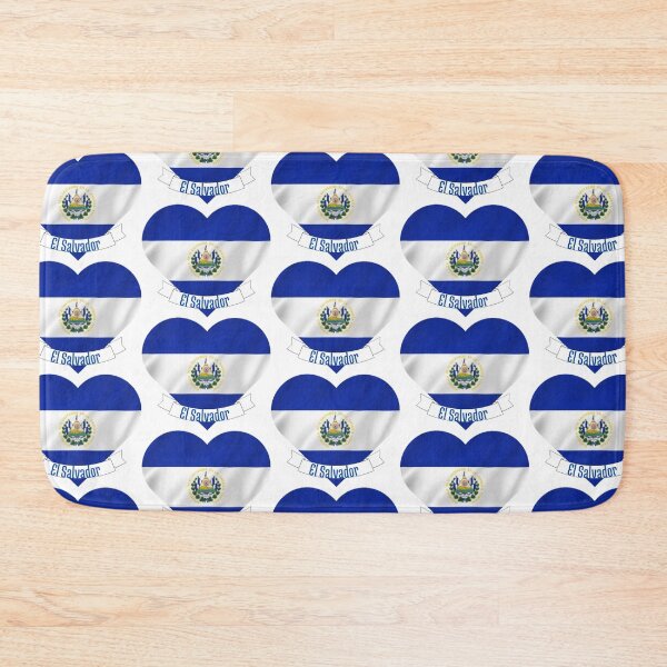 Item preview, Heart with El Salvador flag proudly Salvadoran designed and sold by Maira Guerrero.