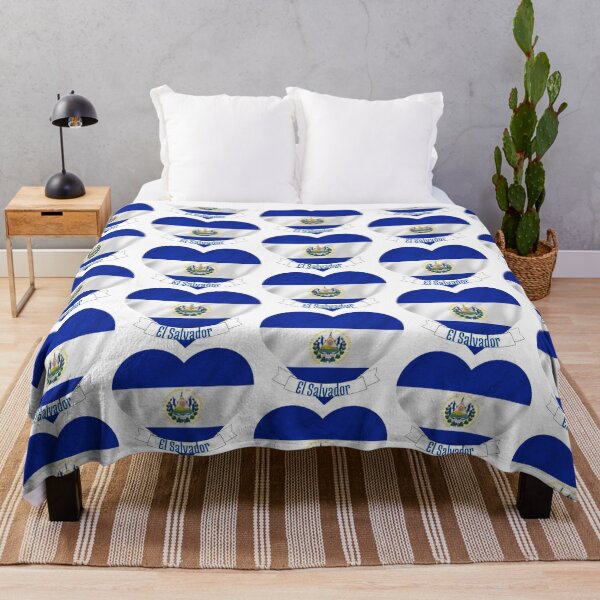 Item preview, Heart with El Salvador flag proudly Salvadoran designed and sold by Maira Guerrero.