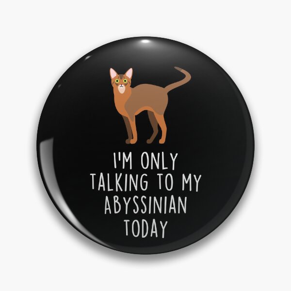 Item preview, Abyssinian Cat Talking To designed and sold by Clara Hollins.