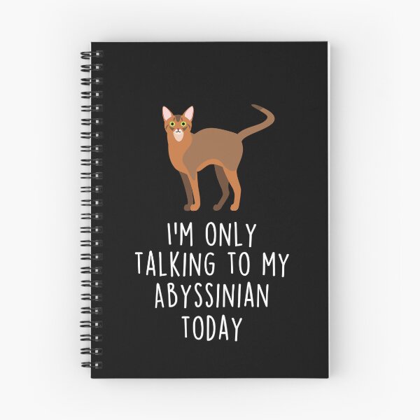 Item preview, Abyssinian Cat Talking To designed and sold by Clara Hollins.