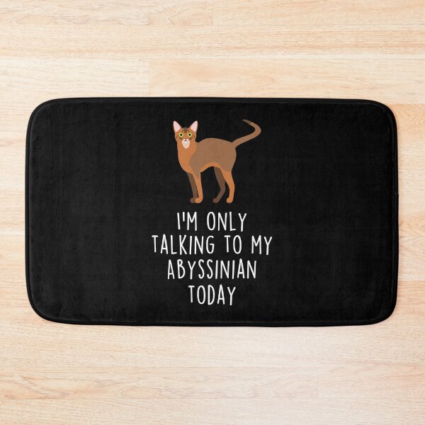 Item preview, Abyssinian Cat Talking To designed and sold by Clara Hollins.