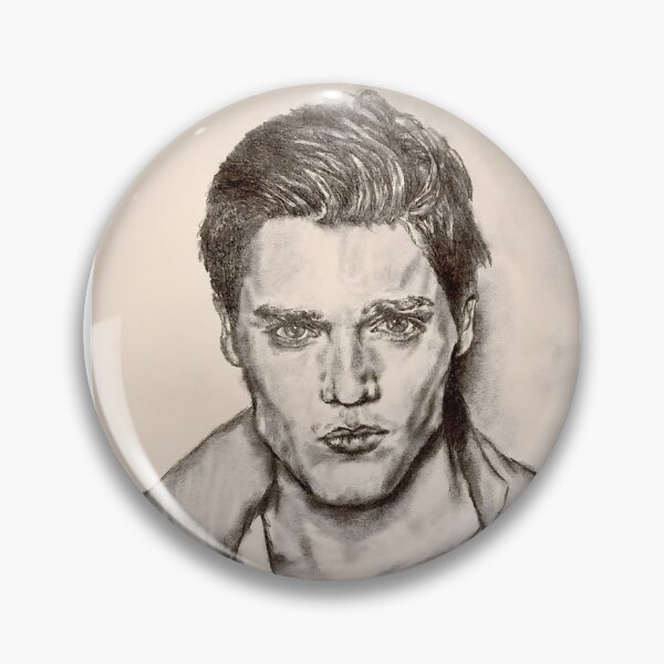 Item preview, Dom Sherwood (Jace) pencil drawing designed and sold by Aroeldesigns.