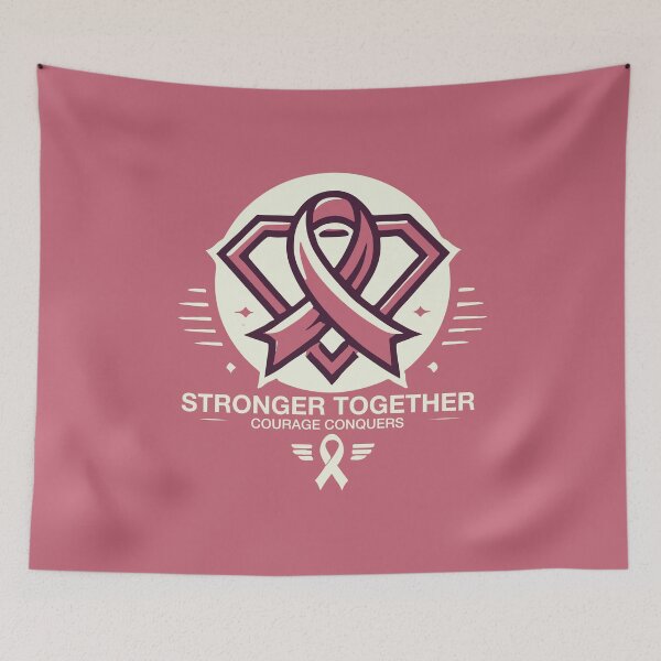 Item preview, Empowerment Cancer Awareness T-Shirt – Stronger Together designed and sold by Zerendipya.