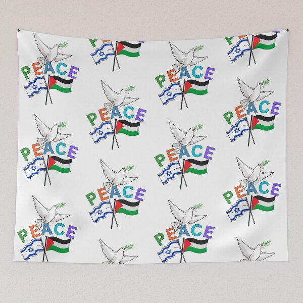 Item preview, Peace Dove for Palestine Israel  designed and sold by RiadMannan.