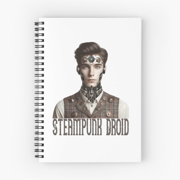 Item preview, Steampunk Droid (1) designed and sold by Black Sands Art.