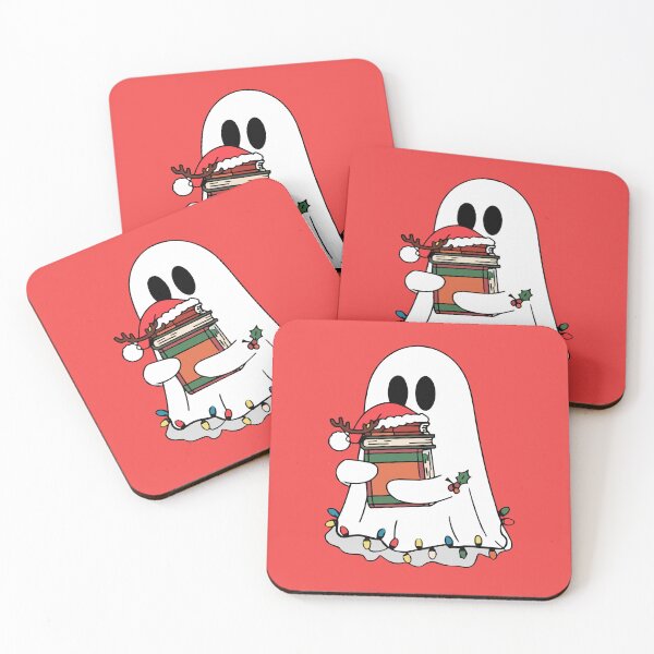 Item preview, Christmas Kindle Book Cute Ghost Bookish Winter designed and sold by StickyBook.