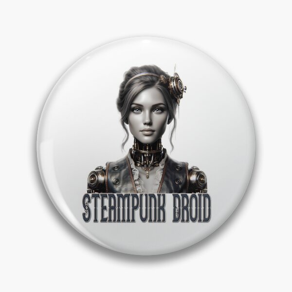 Item preview, Steampunk Droid (4) designed and sold by Black Sands Art.