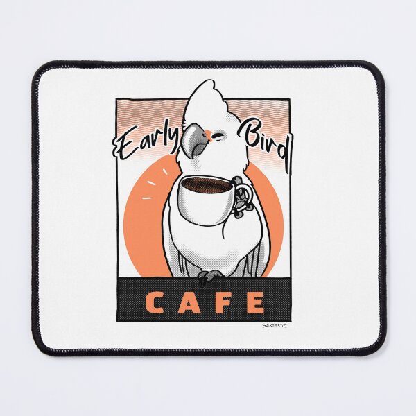 Item preview, Early Bird Cafe designed and sold by Sabtastic.