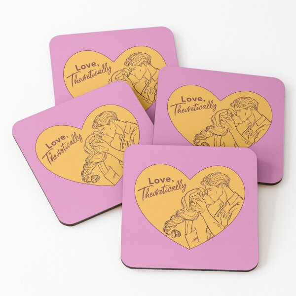 Item preview, Love Theoretically Ali Hazelwood Yellow Heart designed and sold by baranskini.