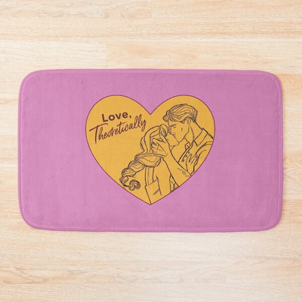 Item preview, Love Theoretically Ali Hazelwood Yellow Heart designed and sold by baranskini.