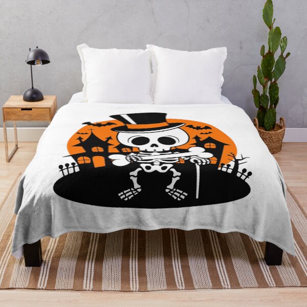 Item preview, Unique Halloween Skull Art designed and sold by Timegraf.