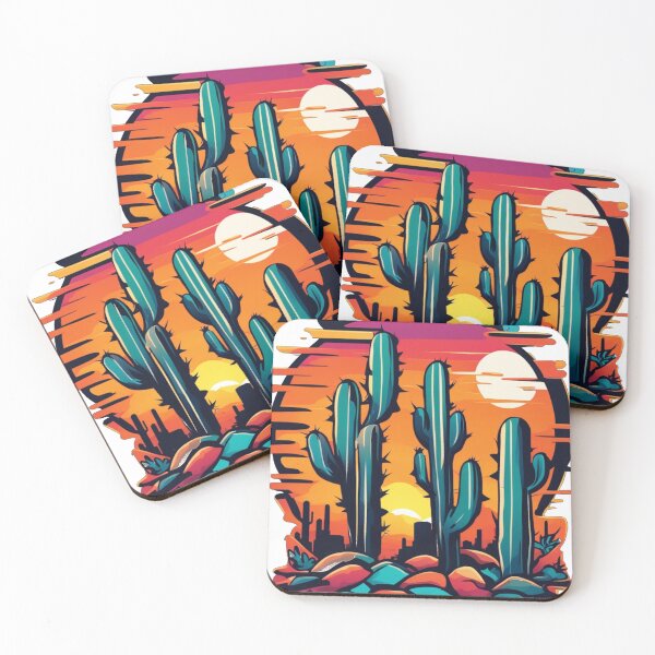 Item preview, cacti in the desert designed and sold by PaulDancer.