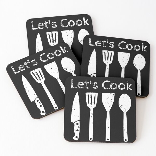 Item preview, Let’s cook, Food Slogan designed and sold by ArtNoveltee.