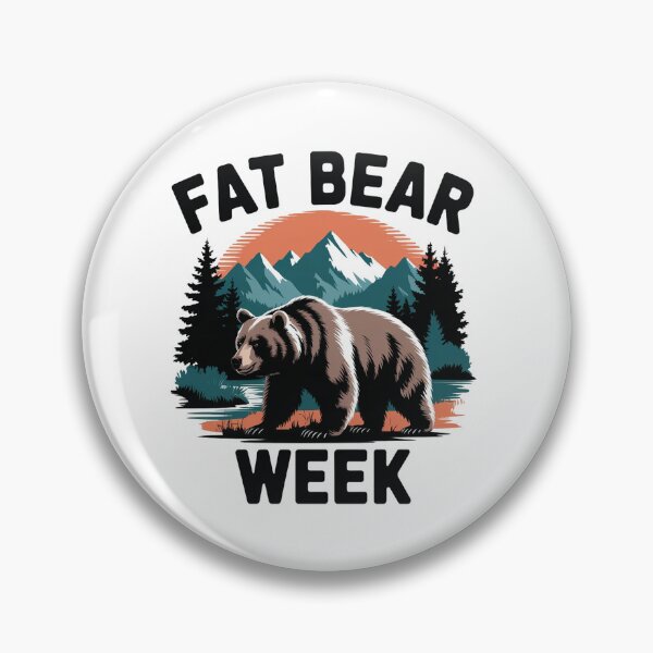 Item preview, Vintage Fat Bear Wilderness designed and sold by benjyjump.