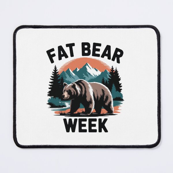 Item preview, Vintage Fat Bear Wilderness designed and sold by benjyjump.