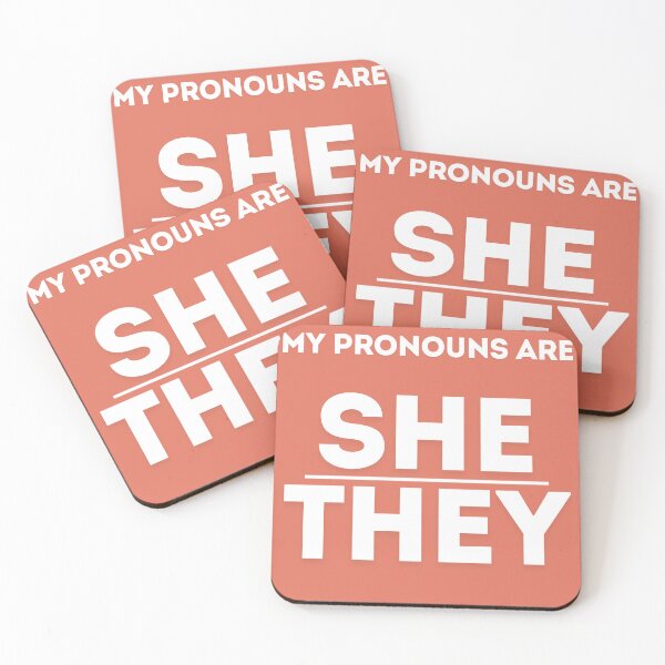Item preview, My pronouns are she they Aposiromantic pronoun badges etsy pronoun badges pride pronoun badges bulk pronoun badges designed and sold by LAVegasVibes .