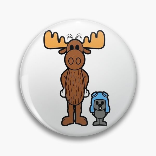 Item preview, Bullwinkle w Bullwinkle w Bullwinkle designed and sold by Goobardi.