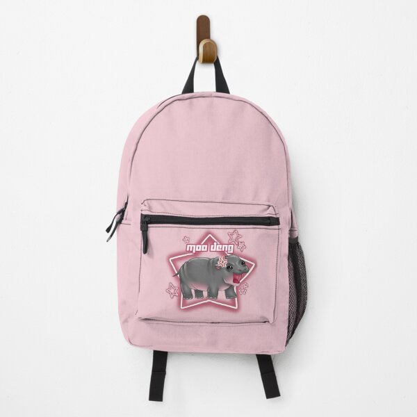 Item preview, Moo Deng Pygmy Hippo Pink Star Design designed and sold by Atelier CM.