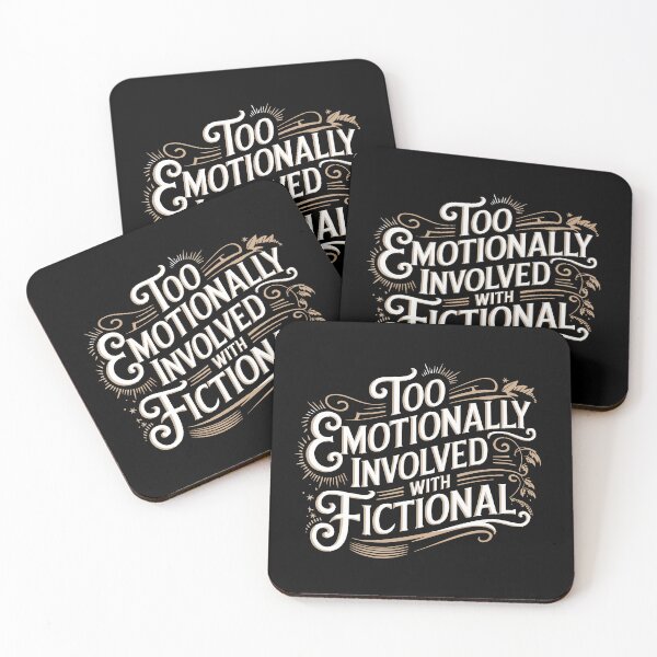 Item preview, Too Emotionally Involved With Fictional designed and sold by stickersworld31.