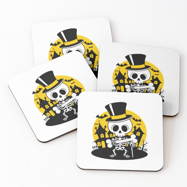 Item preview, Unique Halloween Skull Art designed and sold by Timegraf.