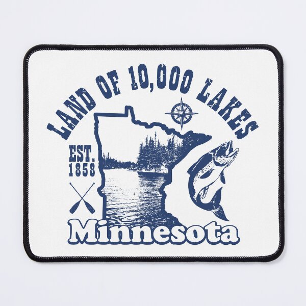 Item preview, Minnesota Land of 10,000 Lakes designed and sold by ArtNoveltee.