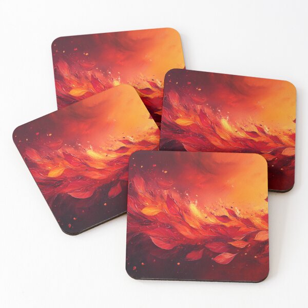 Item preview, Autumn Leaves On Fire designed and sold by DigiCre8.