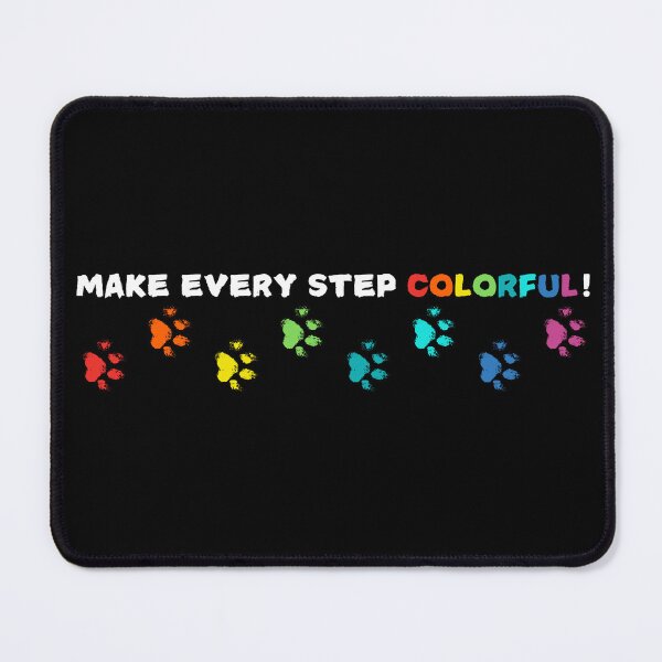 Item preview, Positivity Taking Colorful Steps designed and sold by twosenses.