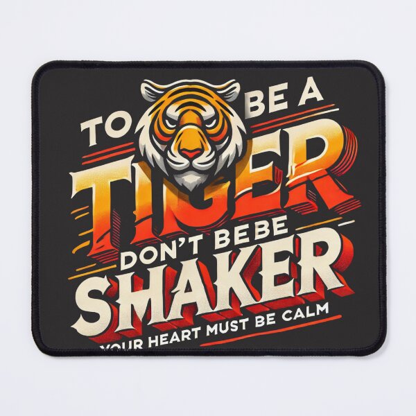 Item preview,  to be a tiger, don't be shaken, your heart must be calm. V2 designed and sold by rikimaru725.