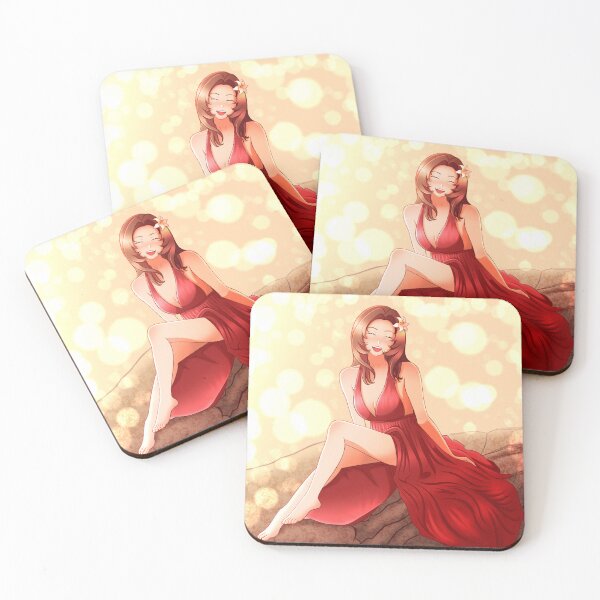 Item preview, A Full Life - Aerith Illustration designed and sold by RyMoltArt.