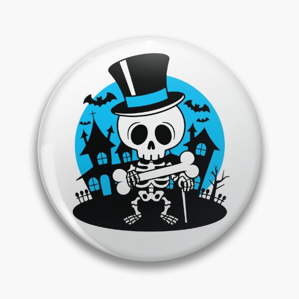 Item preview, Unique Halloween Skull Art designed and sold by Timegraf.
