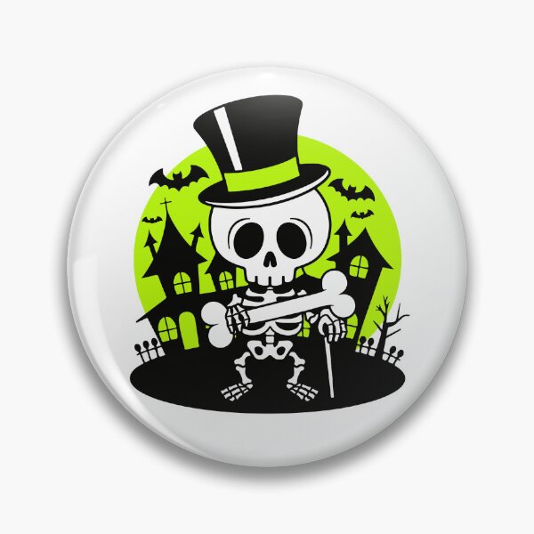 Item preview, Unique Halloween Skull Art designed and sold by Timegraf.