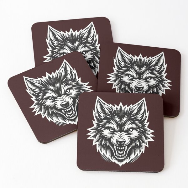 Item preview, Snarling Wolf Head designed and sold by Sunrise427.