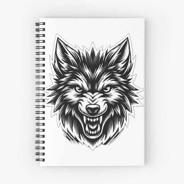 Item preview, Snarling Wolf Head designed and sold by Sunrise427.
