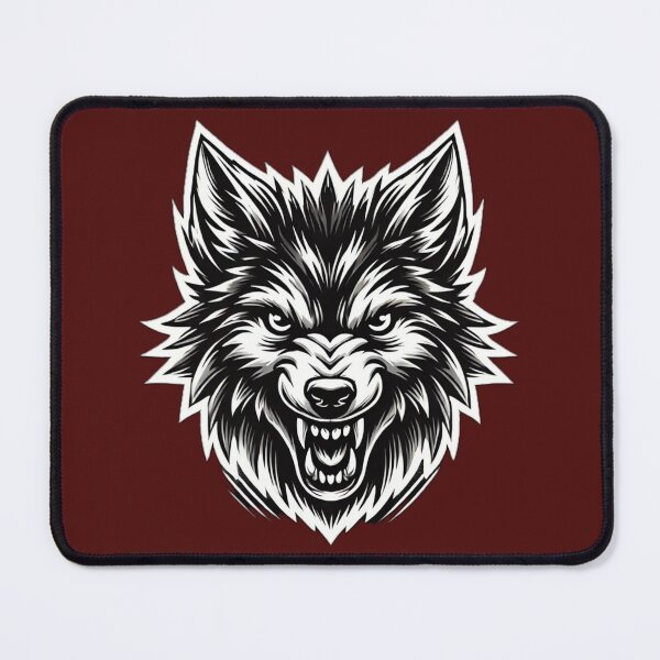 Item preview, Snarling Wolf Head designed and sold by Sunrise427.