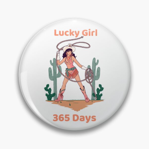 Item preview, Lucky girl Roping T-shirt designed and sold by Akira-closet.