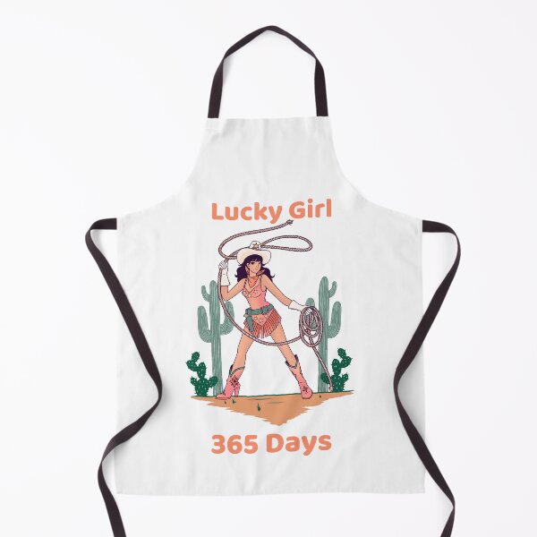 Item preview, Lucky girl Roping T-shirt designed and sold by Akira-closet.