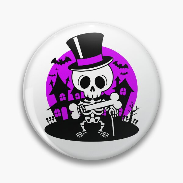 Item preview, Unique Halloween Skull Art designed and sold by Timegraf.