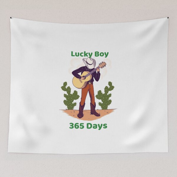 Item preview, Lucky boy T-shirt designed and sold by Akira-closet.