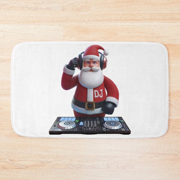 Item preview, DJ Santa designed and sold by CookiesMerch.