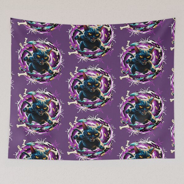 Item preview, Cat~Nado Black Cat Tornado designed and sold by artenvironments.