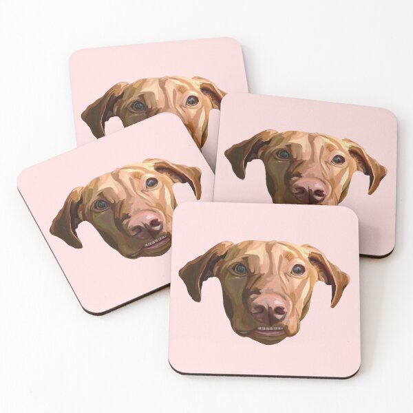 Item preview, Funny Grinning Vizsla Dog Portrait designed and sold by Deborah Camp.
