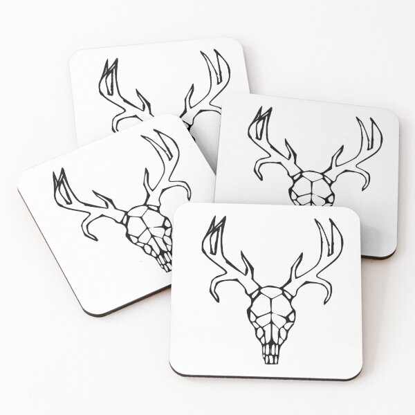 Item preview, Deer skull design  designed and sold by Coffeemerc117.