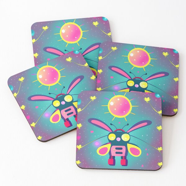 Item preview, Pink Ears Yellow Winged Bee Bee designed and sold by omgnovalynn.