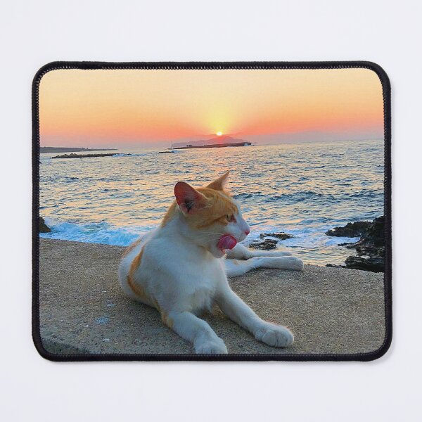 Item preview, Feline sunset in Chania designed and sold by Global Nomad.