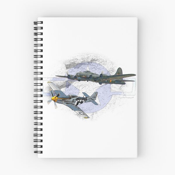 Item preview, P-51 Mustang flying escort for B17 designed and sold by CoolCarVideos.