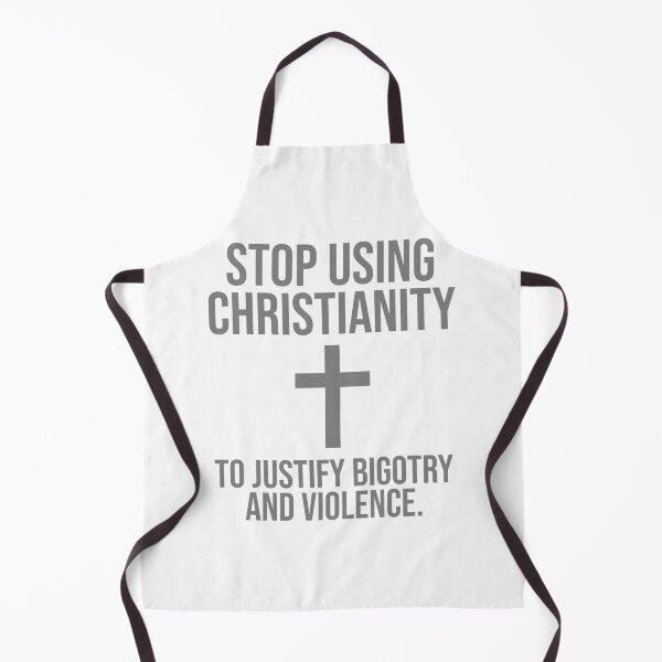 Item preview, Stop using Christianity to justify bigotry and violence  designed and sold by Rachel the Artist .