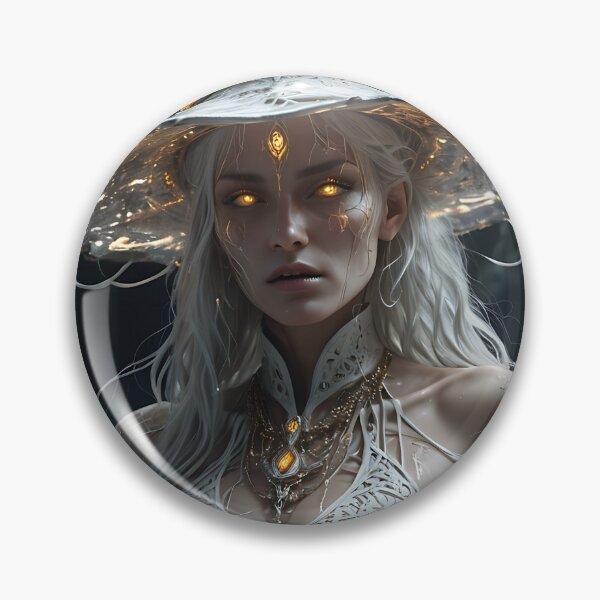Item preview,  The AI Deity and the Fiery Sorceress: A Tale of Digital Enchantment  designed and sold by Ahlaena.