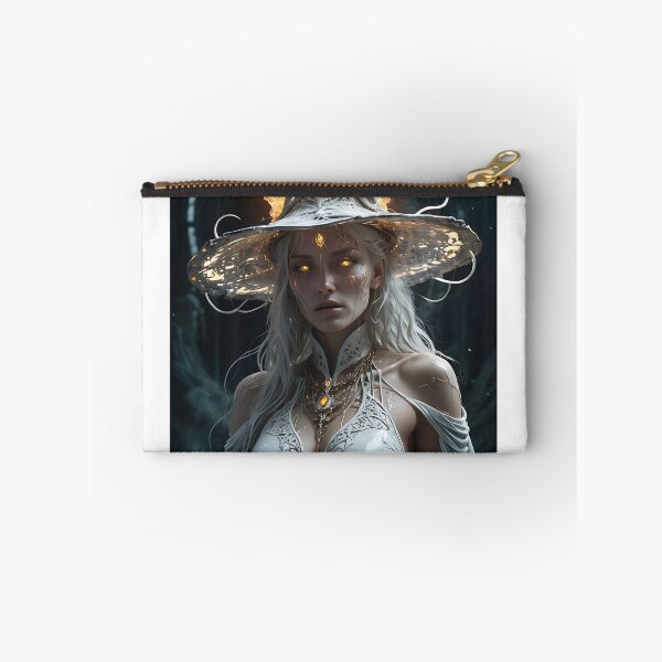 Item preview, The AI Deity and the Fiery Sorceress: A Tale of Digital Enchantment designed and sold by Ahlaena.